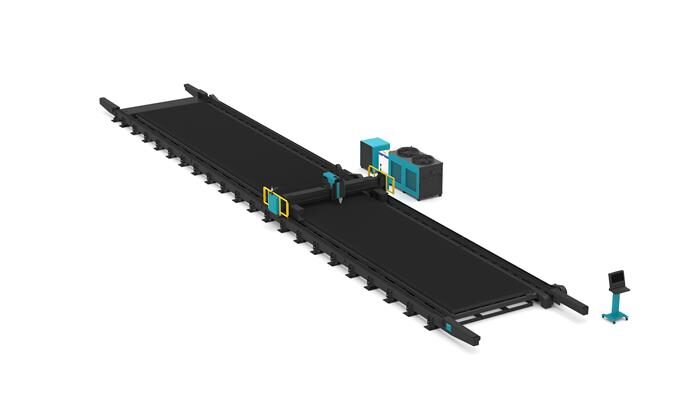D-Giant F Large-Format Ground-Rail Fiber Laser Cutting Machine, photo 2