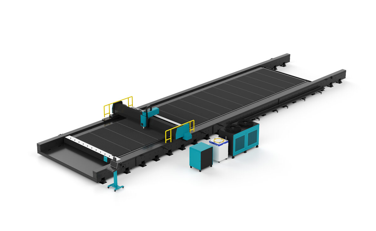 D-Giant Large-Format Ground-Rail Fiber Laser Cutting Machine, photo 3